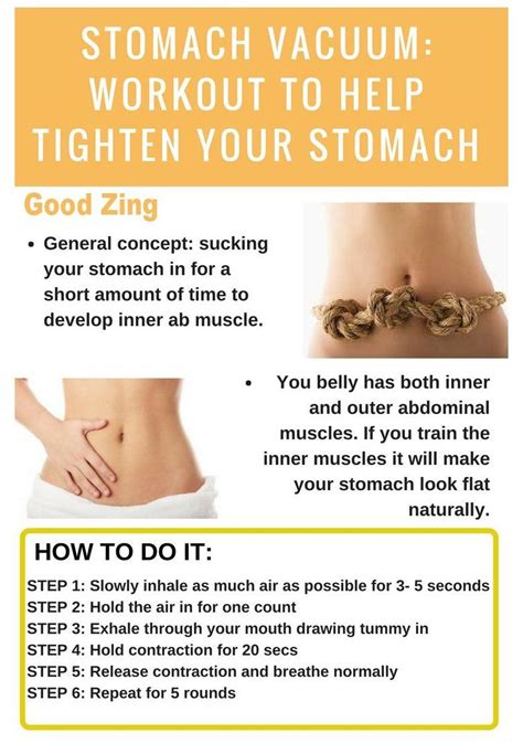 stomach vacuuming benefits